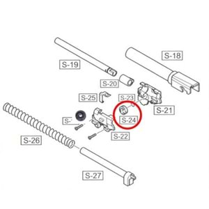 We F226 Hop Up Chamber Parçası No #24