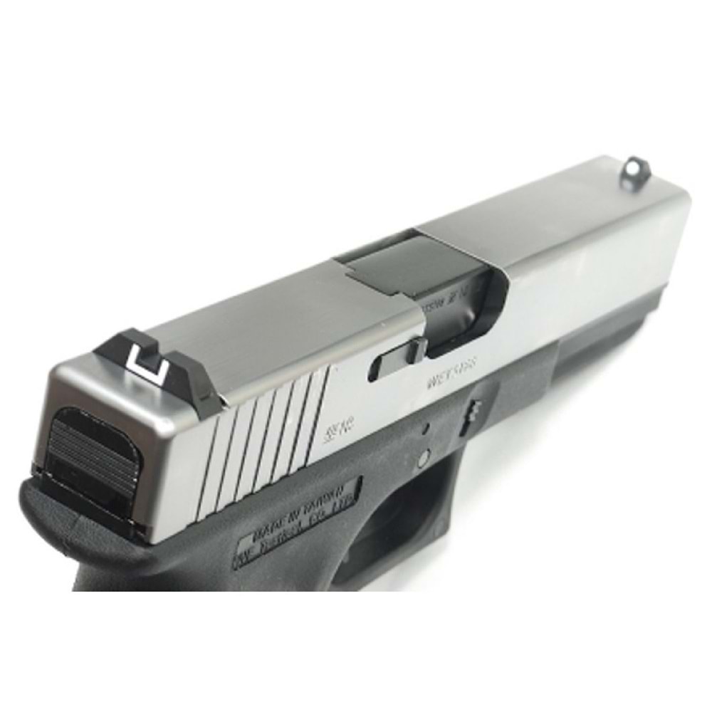 WE G17 GLOCK 17 Gen 3 Silver GBB Airsoft Tabanca (WE-G001A-SV)