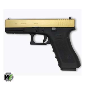 WE G17 GLOCK 17 GEN3 TITANIUM GOLD ALTIN GBB AİRSOFT TABANCA