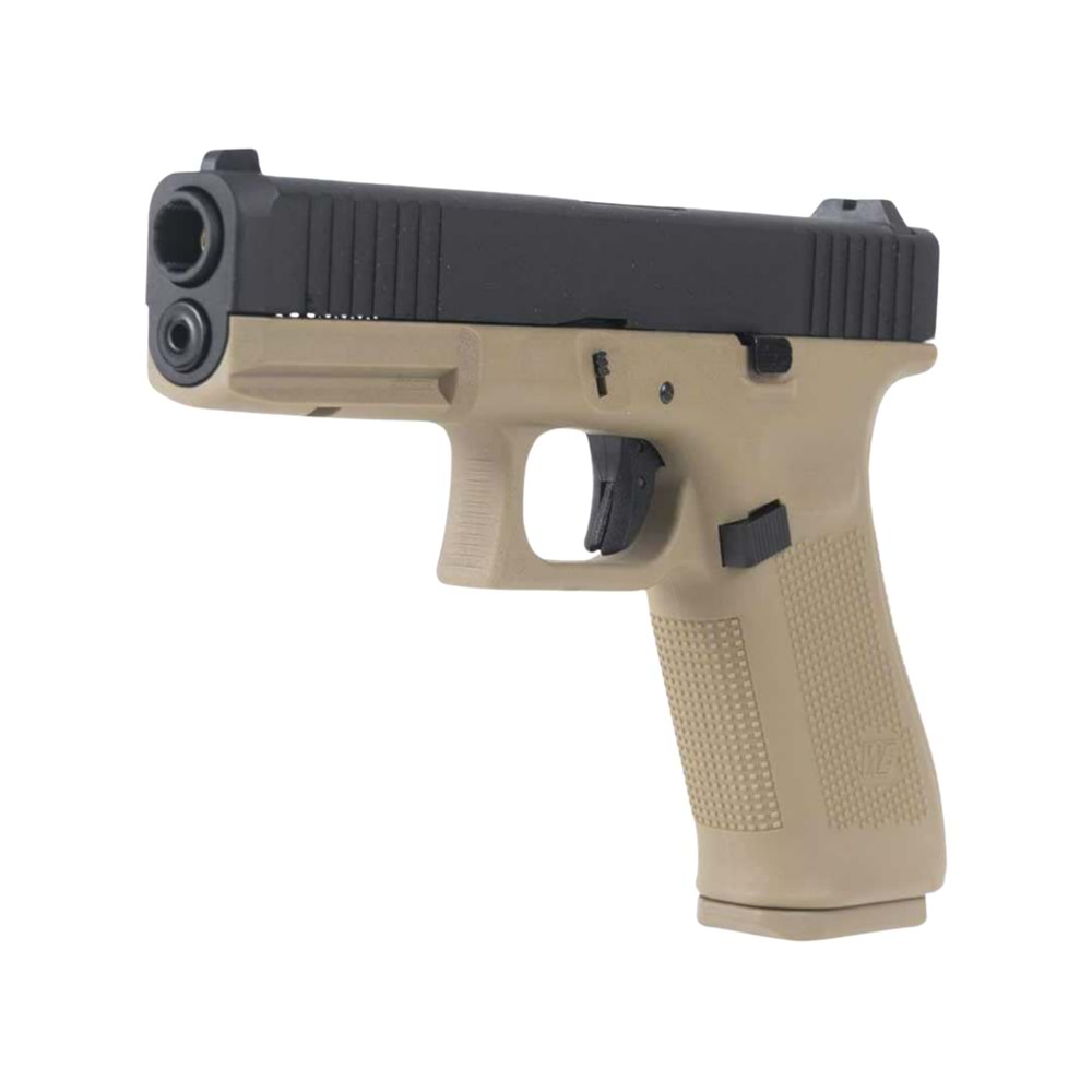 WE GLOCK G17 ''F'' GEN5 2TONE SIYAH+TAN GBB AIRSOFT TABANCA