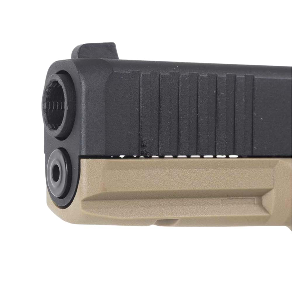 WE GLOCK G17 ''F'' GEN5 2TONE SIYAH+TAN GBB AIRSOFT TABANCA