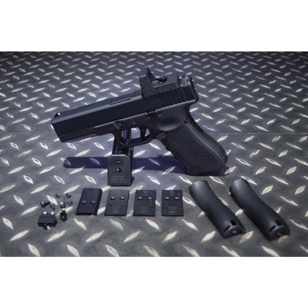 WE G17 GEN4 MOS RED-DOT AYAKLI GBB Airsoft Tabanca