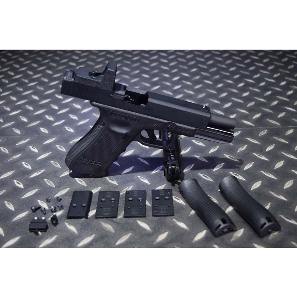 WE G17 GEN4 MOS RED-DOT AYAKLI GBB Airsoft Tabanca