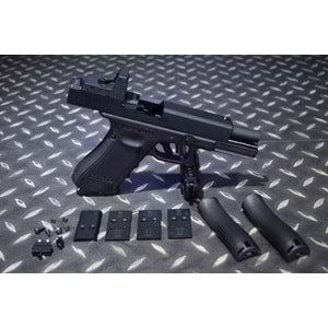 WE G17 GEN4 MOS RED-DOT AYAKLI GBB Airsoft Tabanca