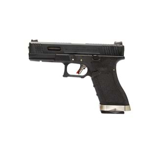 WE Glock G17 T5 Black/Silver GBB Airsoft Tabanca