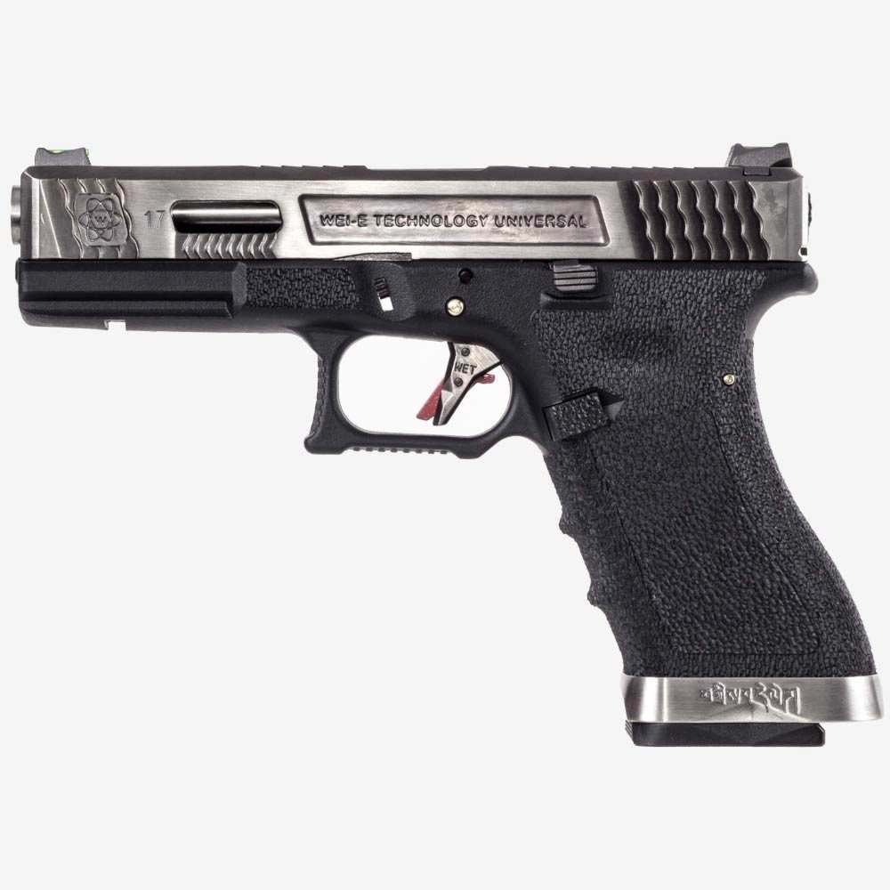 WE Glock G17 T7 GBB Airsoft Tabanca SV Kızak / SV Namlu / BK Gövde