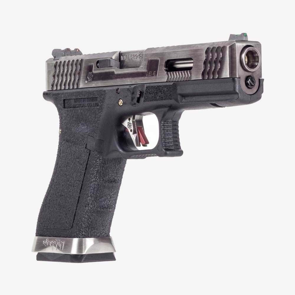 WE Glock G17 T7 GBB Airsoft Tabanca SV Kızak / SV Namlu / BK Gövde