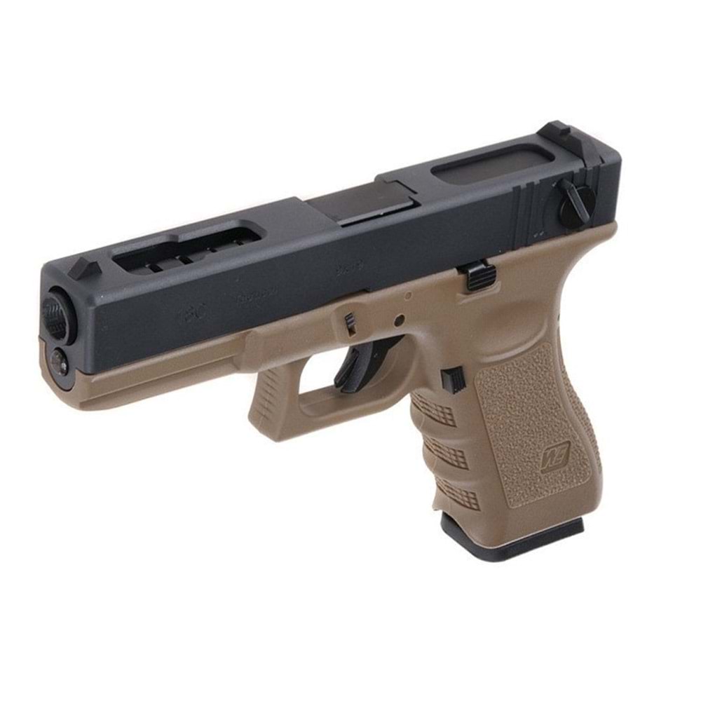 WE G18 Gen3 TAN GBB Airsoft Tabanca