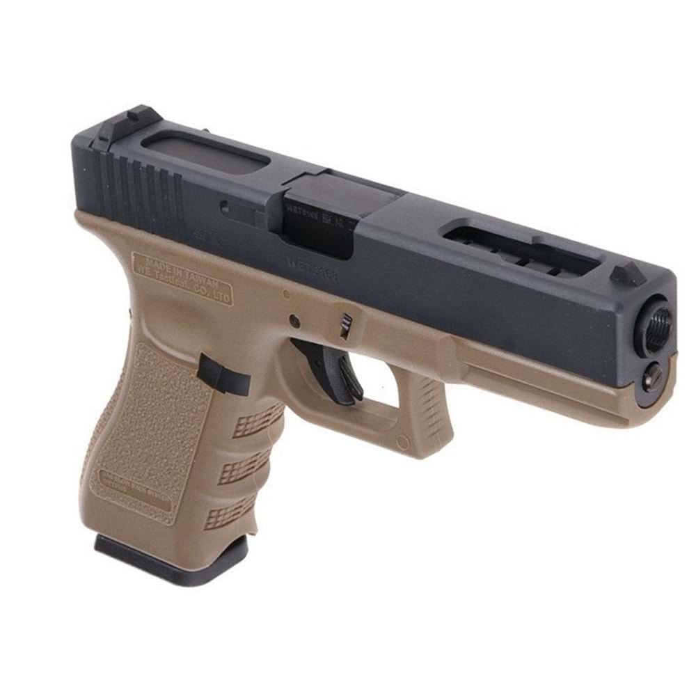 WE G18 Gen3 TAN GBB Airsoft Tabanca