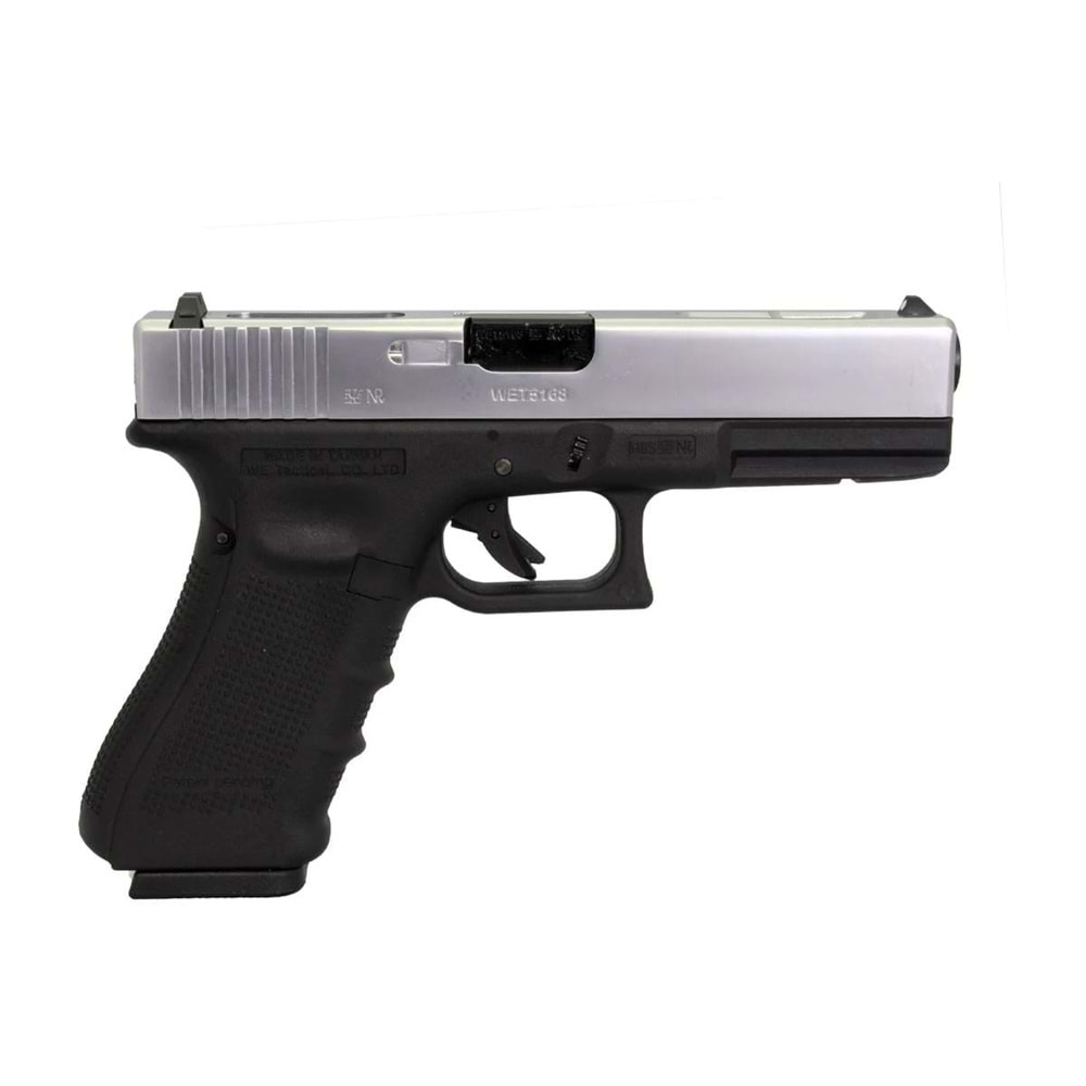 WE GLOCK G18C Gen4 Silver Airsoft Tabanca