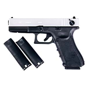 WE GLOCK G18C Gen4 Silver Airsoft Tabanca
