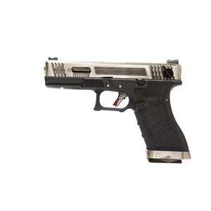 WE Glock G18 FullAuto T7 GBB Airsoft Tabanca SV Kızak / SV Namlu / BK Gövde