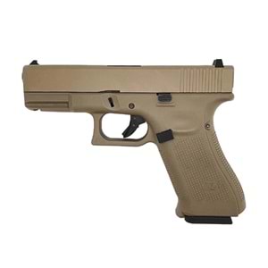 WE G19XL GEN5 TAN GBB GLOCK AIRSOFT TABANCA PAKETİ