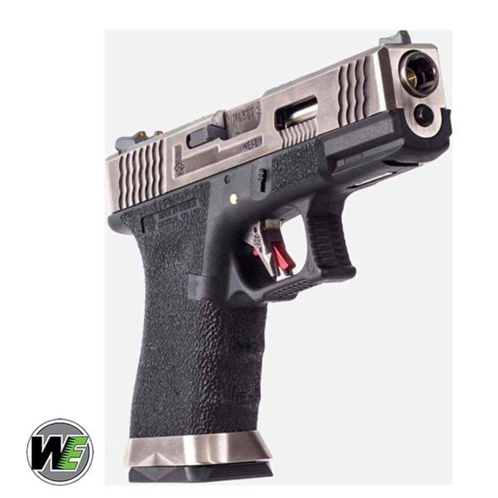 WE Glock G19 T7 GBB Airsoft Tabanca SV Kızak / SV Namlu / BK Gövde