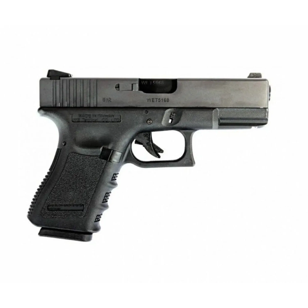 WE Glock G23 Gen3 Auto Siyah GBB Airsoft Tabanca