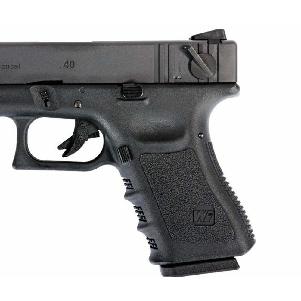 WE Glock23 G23 Gen3 AUTO GBB Airsoft Tabanca - Siyah