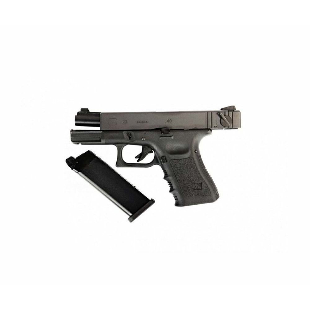 WE Glock23 G23 Gen3 AUTO GBB Airsoft Tabanca - Siyah