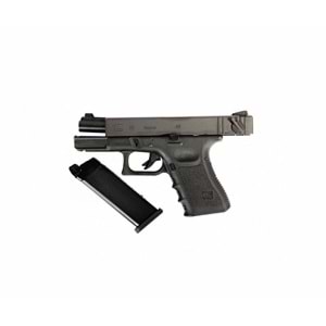 WE Glock23 G23 Gen3 AUTO GBB Airsoft Tabanca - Siyah