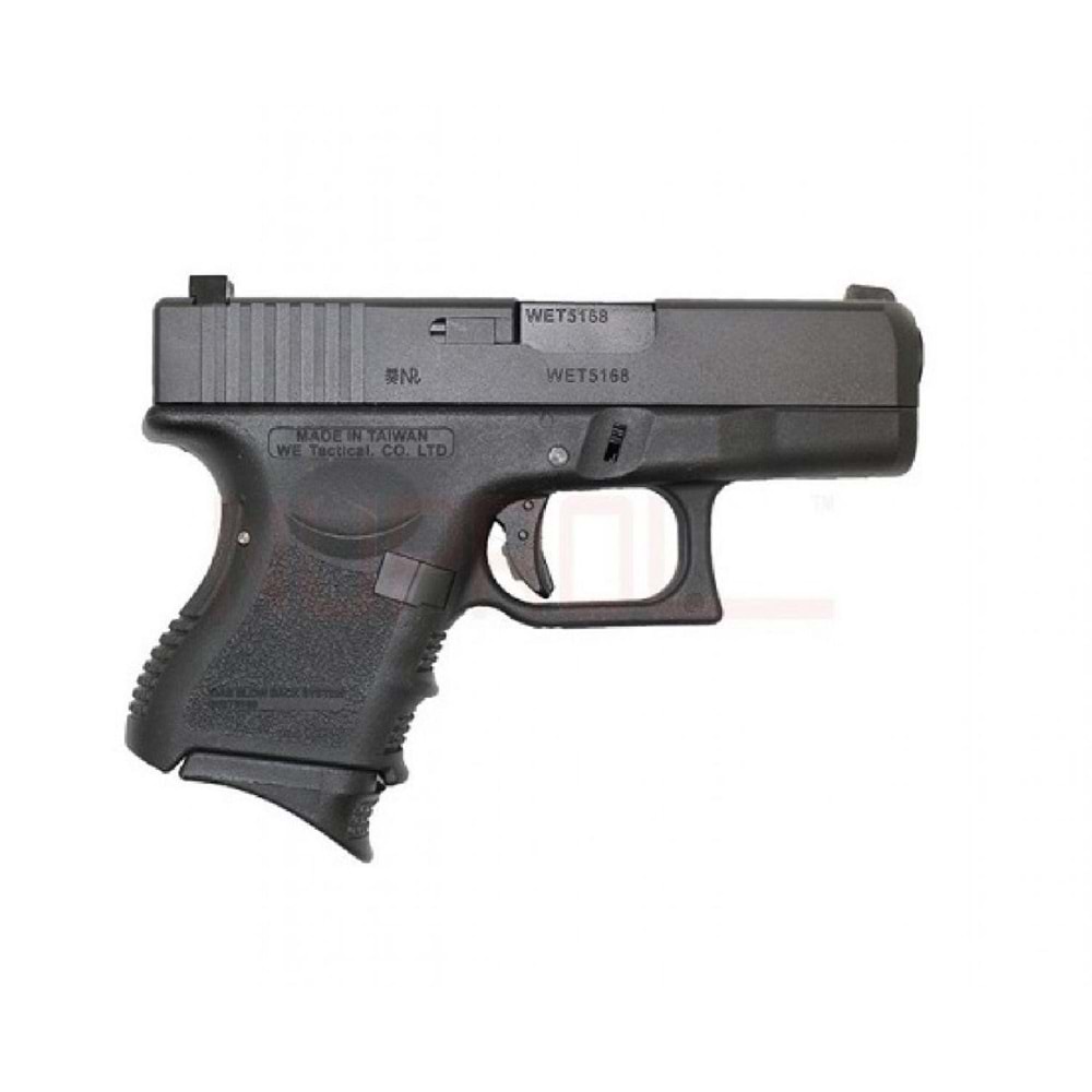 WE AIRSOFT GLOCK G26 GEN4 AIRSOFT GBB TABANCA FULL AUTO SIYAH