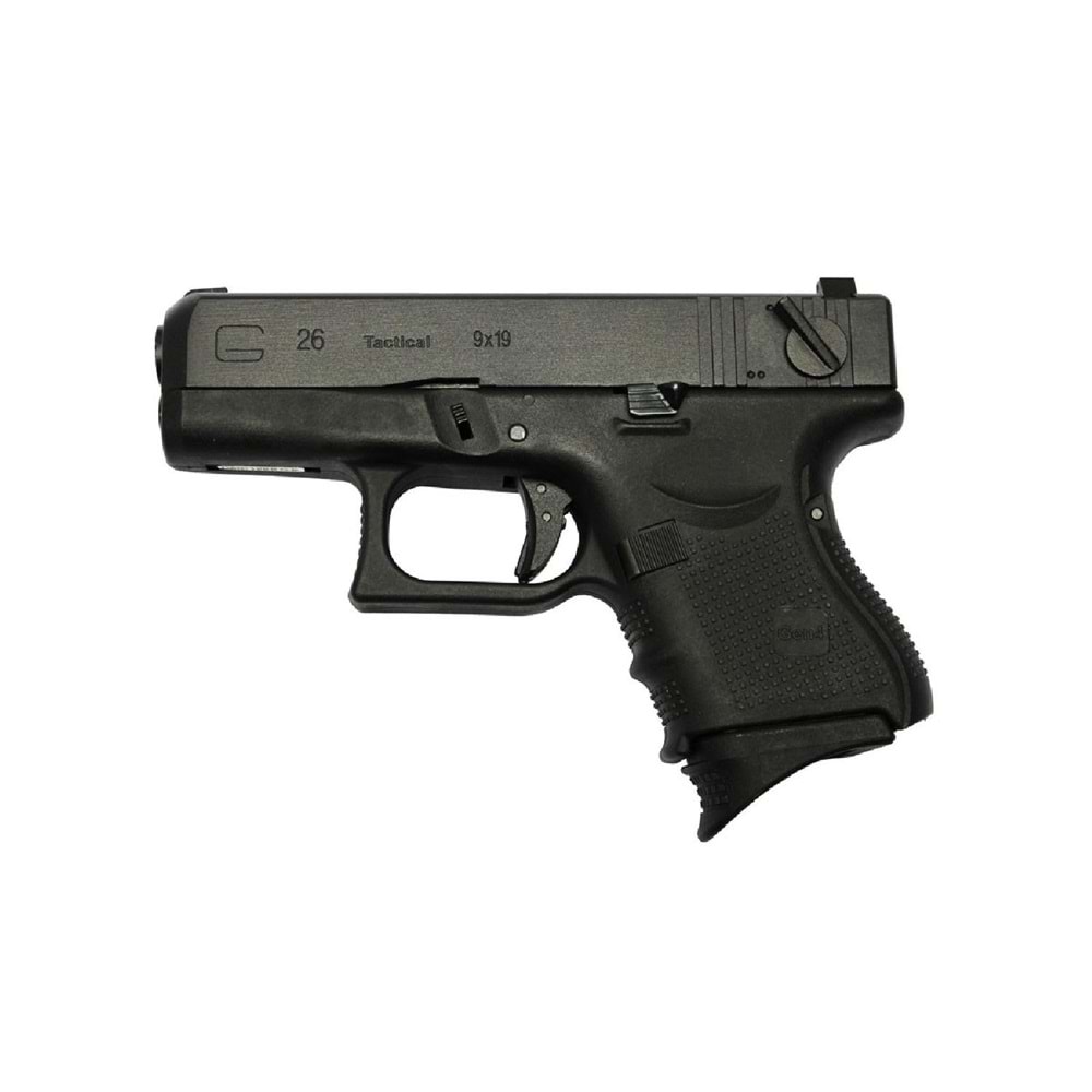 WE AIRSOFT GLOCK G26 GEN4 AIRSOFT GBB TABANCA FULL AUTO SIYAH