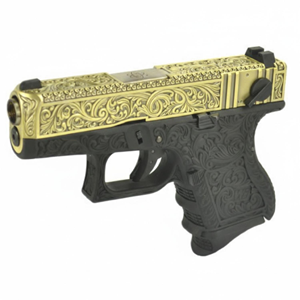 WE Glock26 G26 ETCHED IVORY Bronze SE Gravürlü Glock Airsoft Tabanca