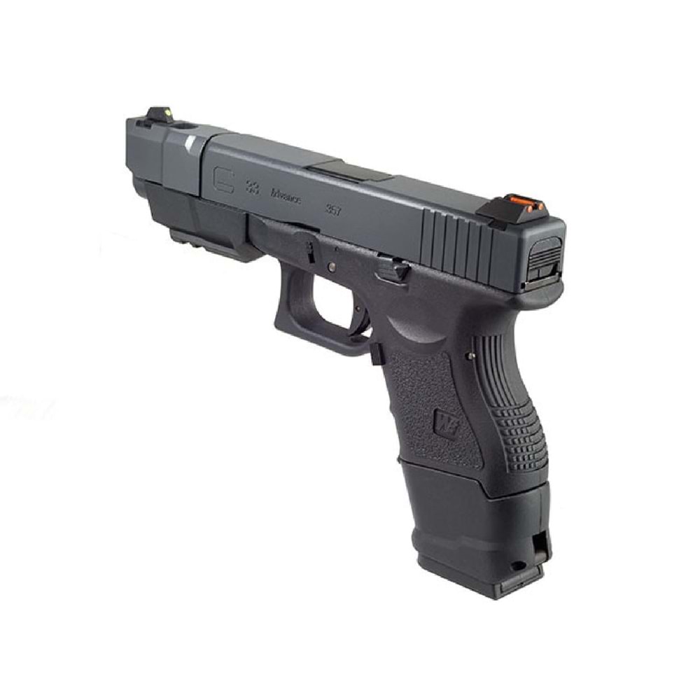 WE Glock33 G33 Gen3 ADVANCE GBB Airsoft Tabanca - Siyah