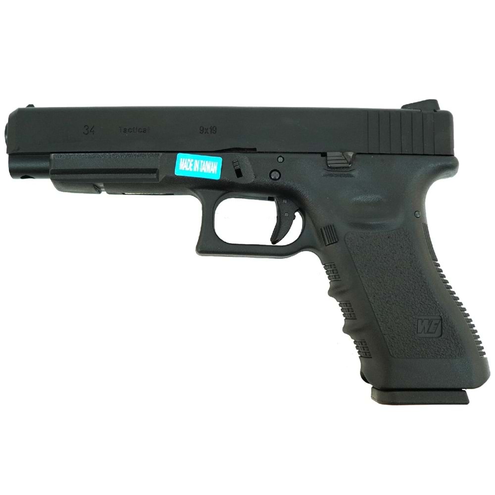 WE G34 GLOCK 34 GEN3 SİYAH GBB AİRSOFT TABANCA
