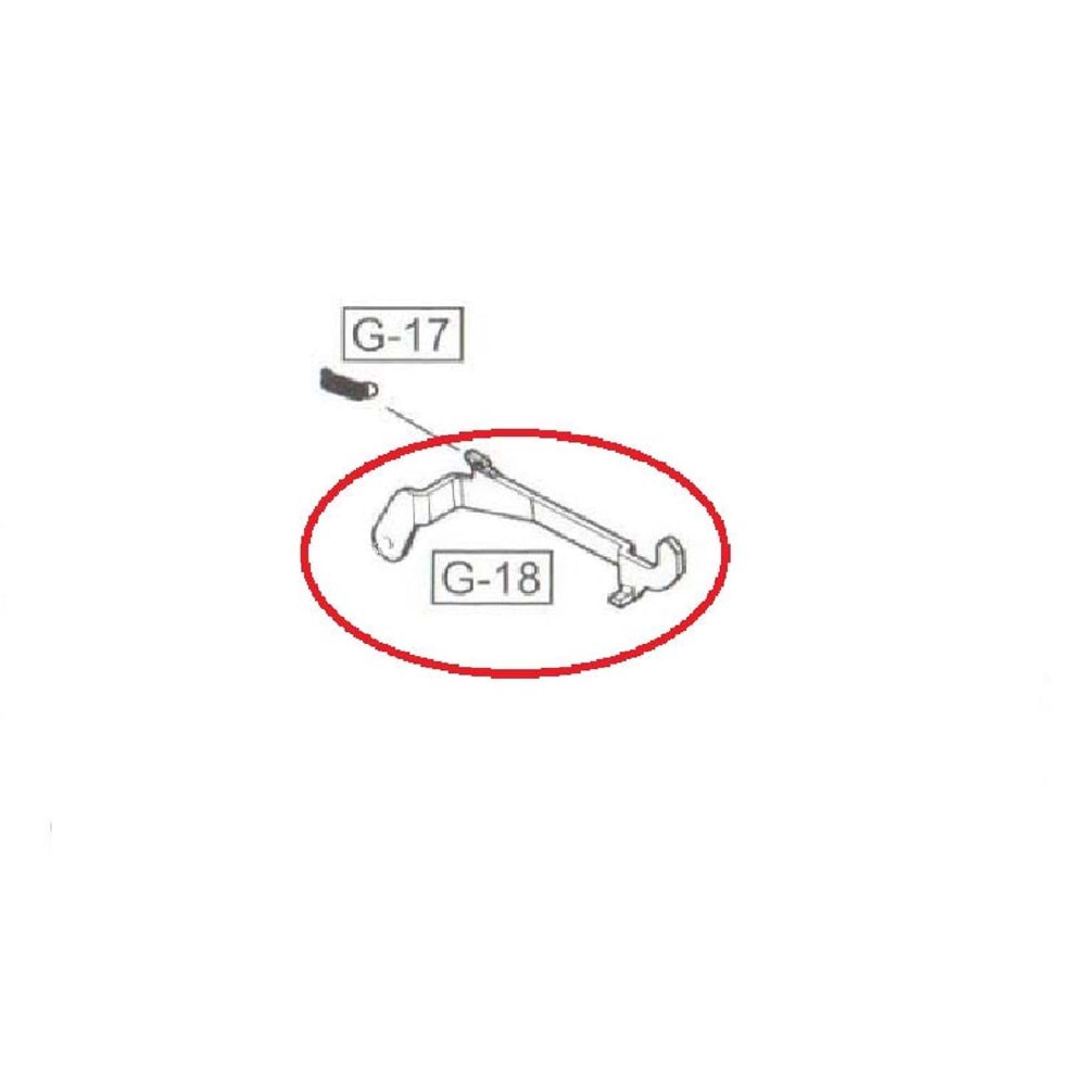 We GLOCK 18 Tetik & Tetik Kolu G18 Parça No #18