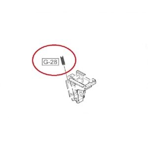 WE GLOCK 18 G18C /17 Valve Knocker Reset Spring Parça No #28