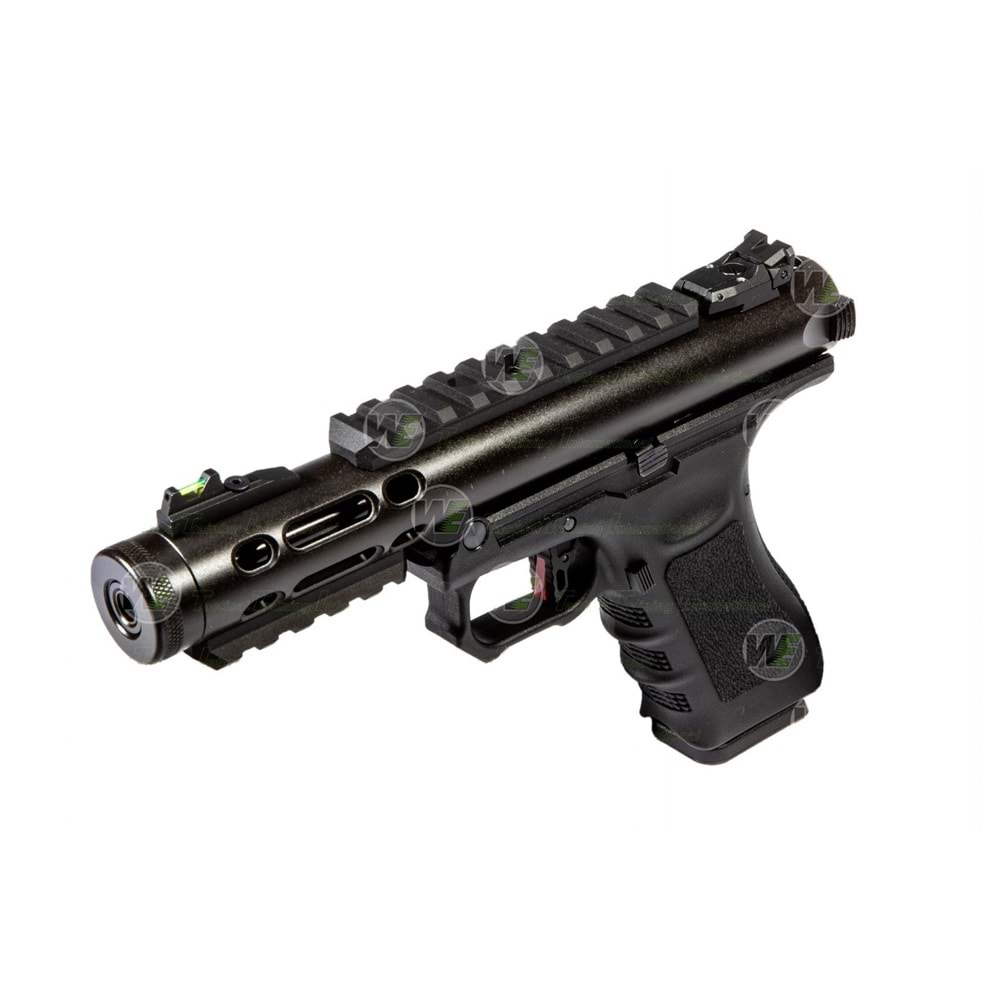 WE GALAXY BK Glock/Ruger HYBRID GBB Airsoft Tabanca Siyah