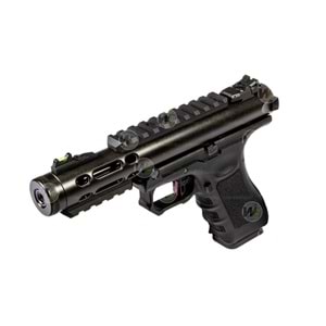 WE GALAXY BK Glock/Ruger HYBRID GBB Airsoft Tabanca Siyah
