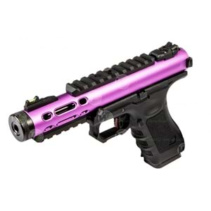 WE GALAXY PL Glock/Ruger HYBRID GBB Airsoft Tabanca PURPLE Mor