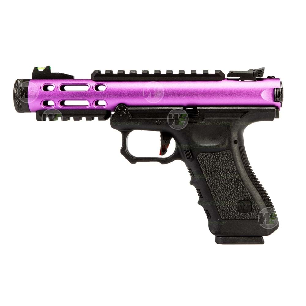 WE GALAXY PL Glock/Ruger HYBRID GBB Airsoft Tabanca PURPLE Mor
