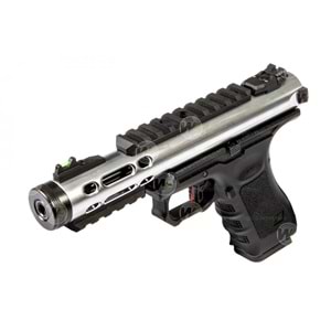 WE GALAXY SV Glock/Ruger HYBRID GBB Airsoft Tabanca SILVER