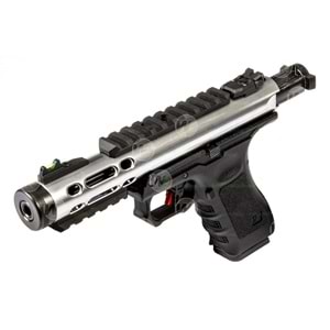 WE GALAXY SV Glock/Ruger HYBRID GBB Airsoft Tabanca SILVER
