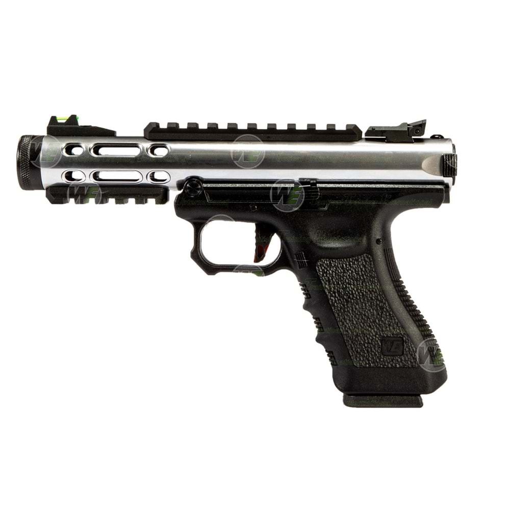 WE GALAXY SV Glock/Ruger HYBRID GBB Airsoft Tabanca SILVER