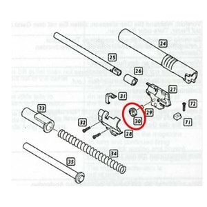 We Hİ-Capa 5.1 Hop-Up Tekeri Parts No #30