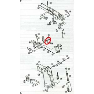 We Hi-Capa 5.1 İğne Yayı Parts No #54