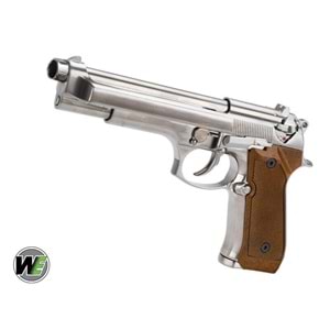 WE-TECH USA HIGH POWER ELITE M9 PTP AIRSOFT GBB TABANCA - KROM / AHŞAP