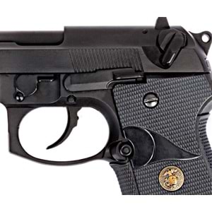 WE M9A1 Black Full Metal Airsoft GBB Tabanca - SİYAH