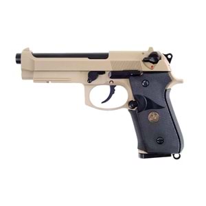 WE M9A1 Navy Version Airsoft GBB Tabanca - Çöl Rengi
