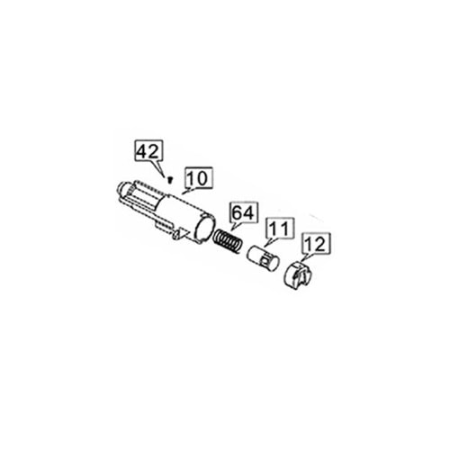 We M92 Housing Screw Parça No #42
