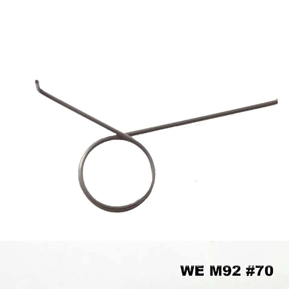 We M92 Slide Catch Release Spring Parça No #70