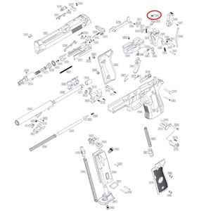 We M92 V2 İğne Yayı Parça No #50