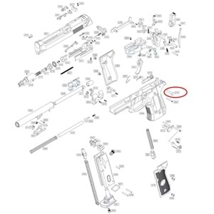 We M92 V2 Hammer Tutucu Pim Parça No #75