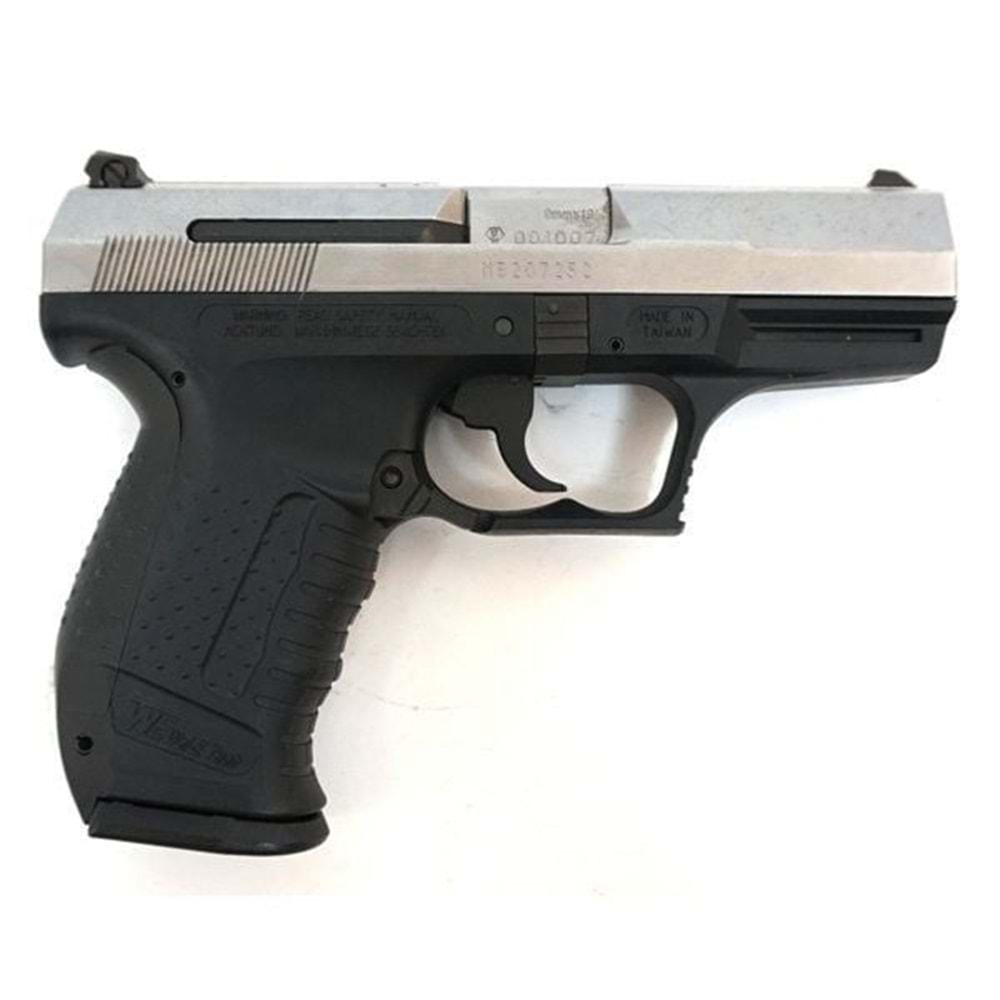 WE 99 FULL METAL Airsoft WALTHER SILVER Airsoft Tabanca