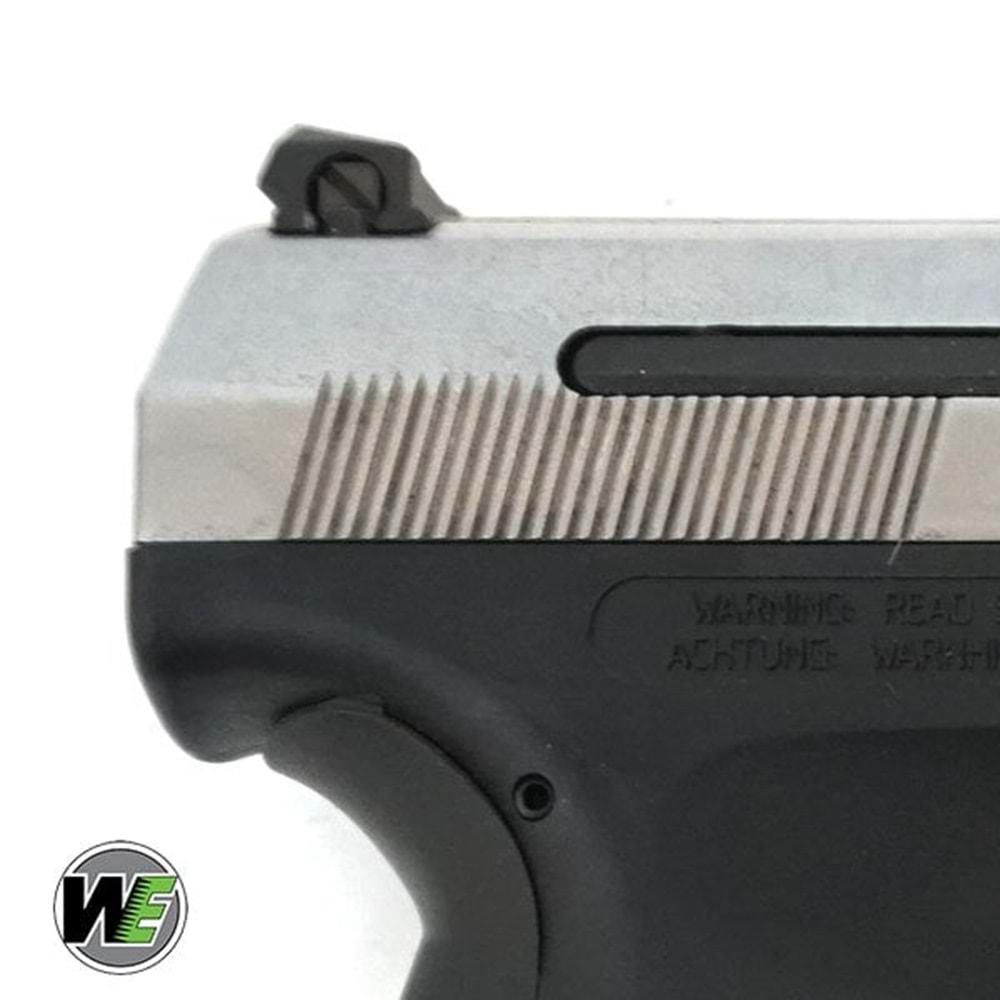 WE 99 FULL METAL Airsoft WALTHER SILVER Airsoft Tabanca