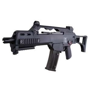 WE Tech 999-G36C GBB Gas Blowback Airsoft Tüfek - Siyah - HardCase WE-R-G001