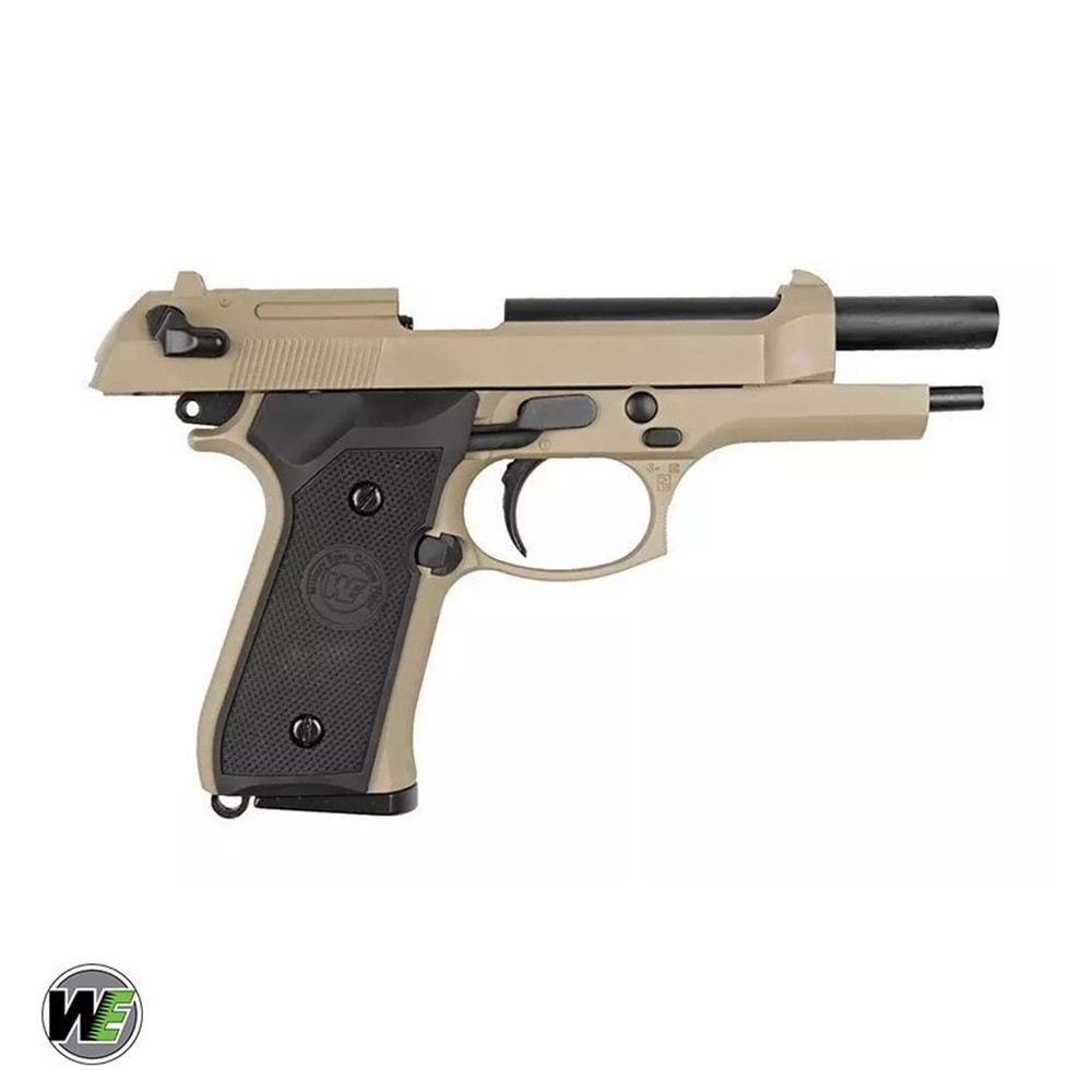 WE AIRSOFT M92 TAN GBB Airsoft Tabanca - Çöl Rengi