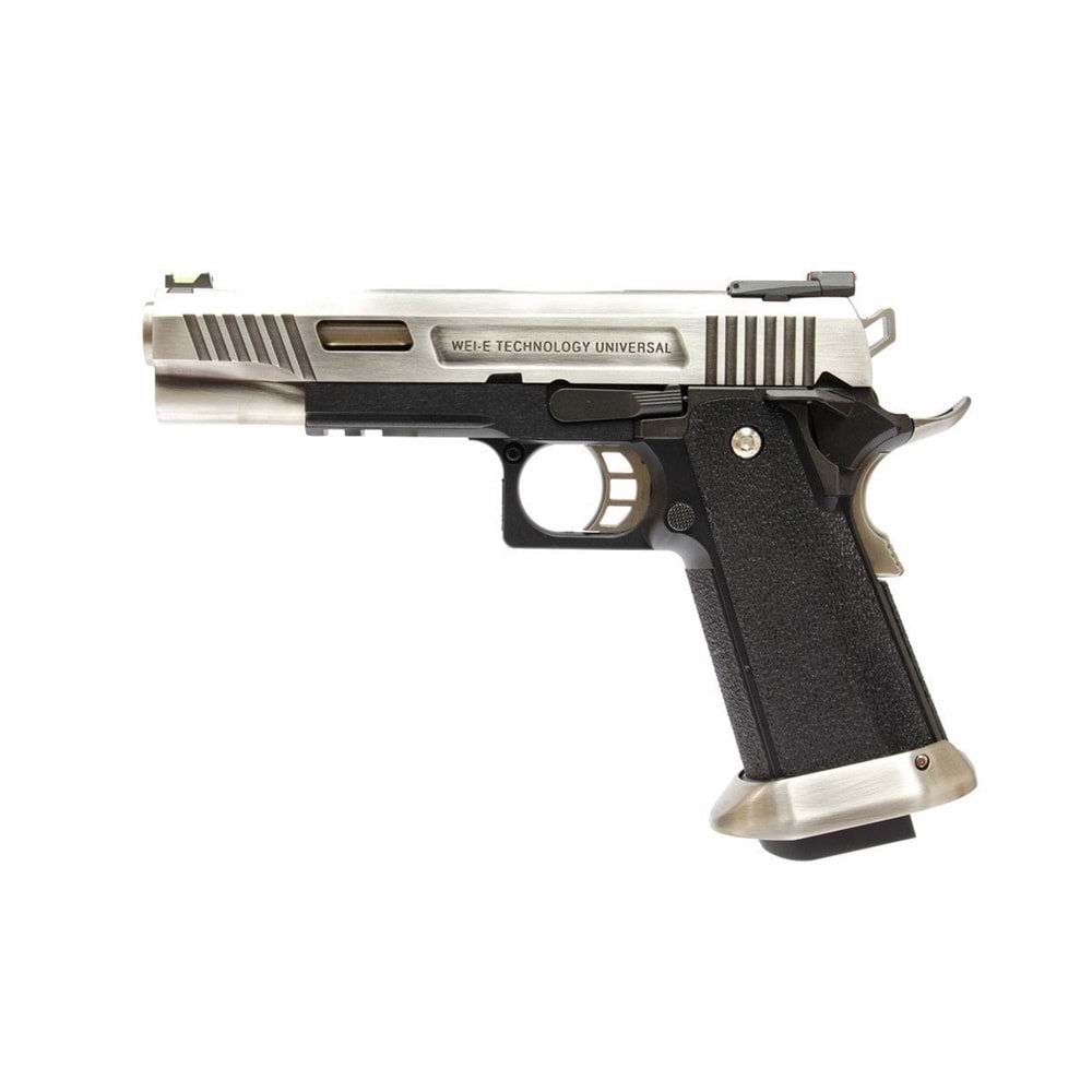 WE Hi-Capa Force 5.1 SV - GBB FULL METAL Airsoft Tabanca Silver TREX